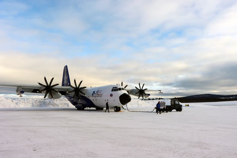 NSF NCAR C-130 aircraft