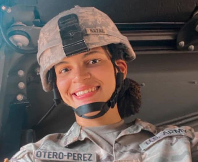 Spc. Julymar Otero, is a member of the Puerto Rico Army National Guard and the All-Army women's volleyball team. Otero also competed for the Puerto Rico women's volleyball national team.