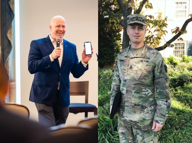 Retired Sgt. Maj. Michael Quinn helps connect former Soldiers with potential civilian employers as chief growth officer of Tenova LLC,  Quinn, a 24-year Army veteran, also speaks at Transition Assistance Program centers throughout the Army, as...