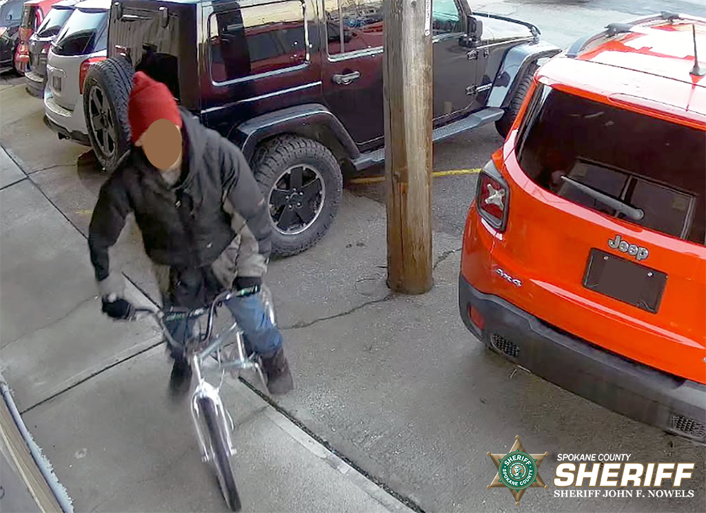 Suspect on Bike